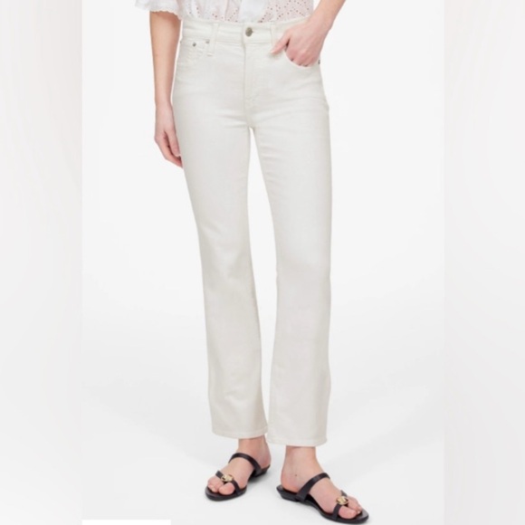Madewell Mid Rise Kickout Crop NWT - Picture 1 of 10